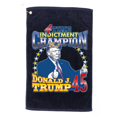 4 Time Indictment Champion Donald Trump 45 Golf Towel