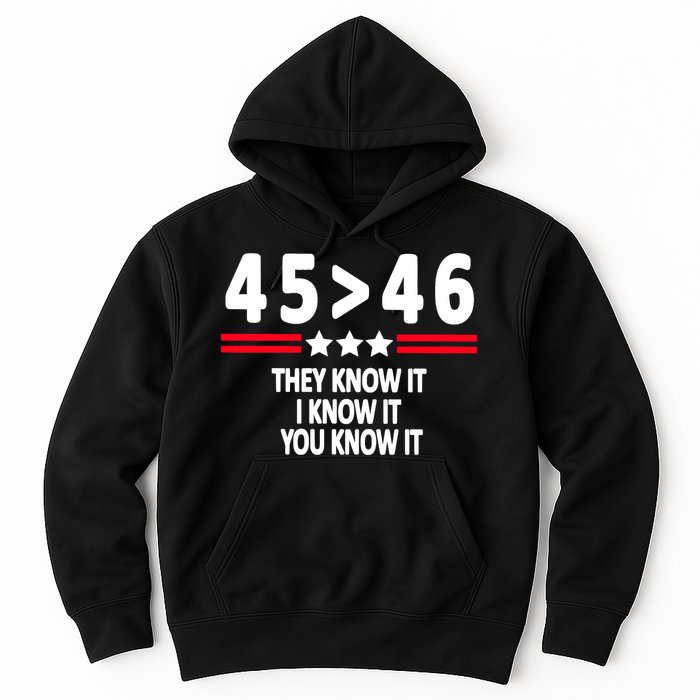 4546 They Know It I Know It You Know It Premium Hoodie