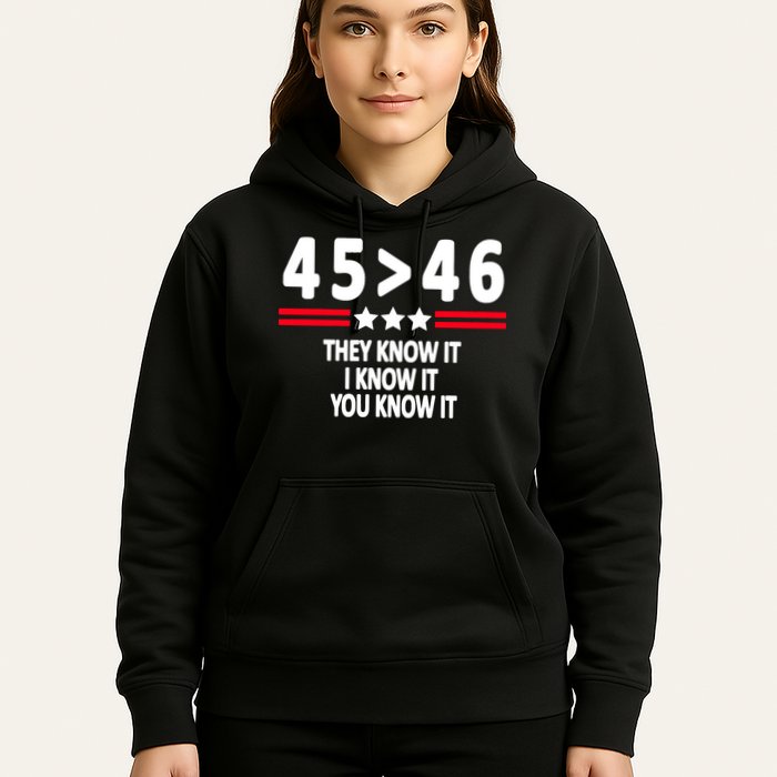 4546 They Know It I Know It You Know It Premium Hoodie