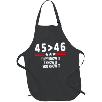 4546 They Know It I Know It You Know It Premium Apron