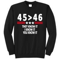 4546 They Know It I Know It You Know It Premium Sweatshirt