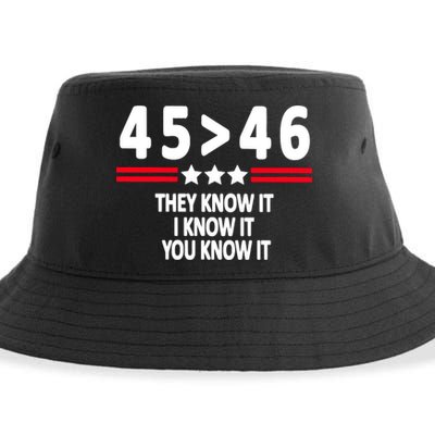 4546 They Know It I Know It You Know It Premium Sustainable Bucket Hat