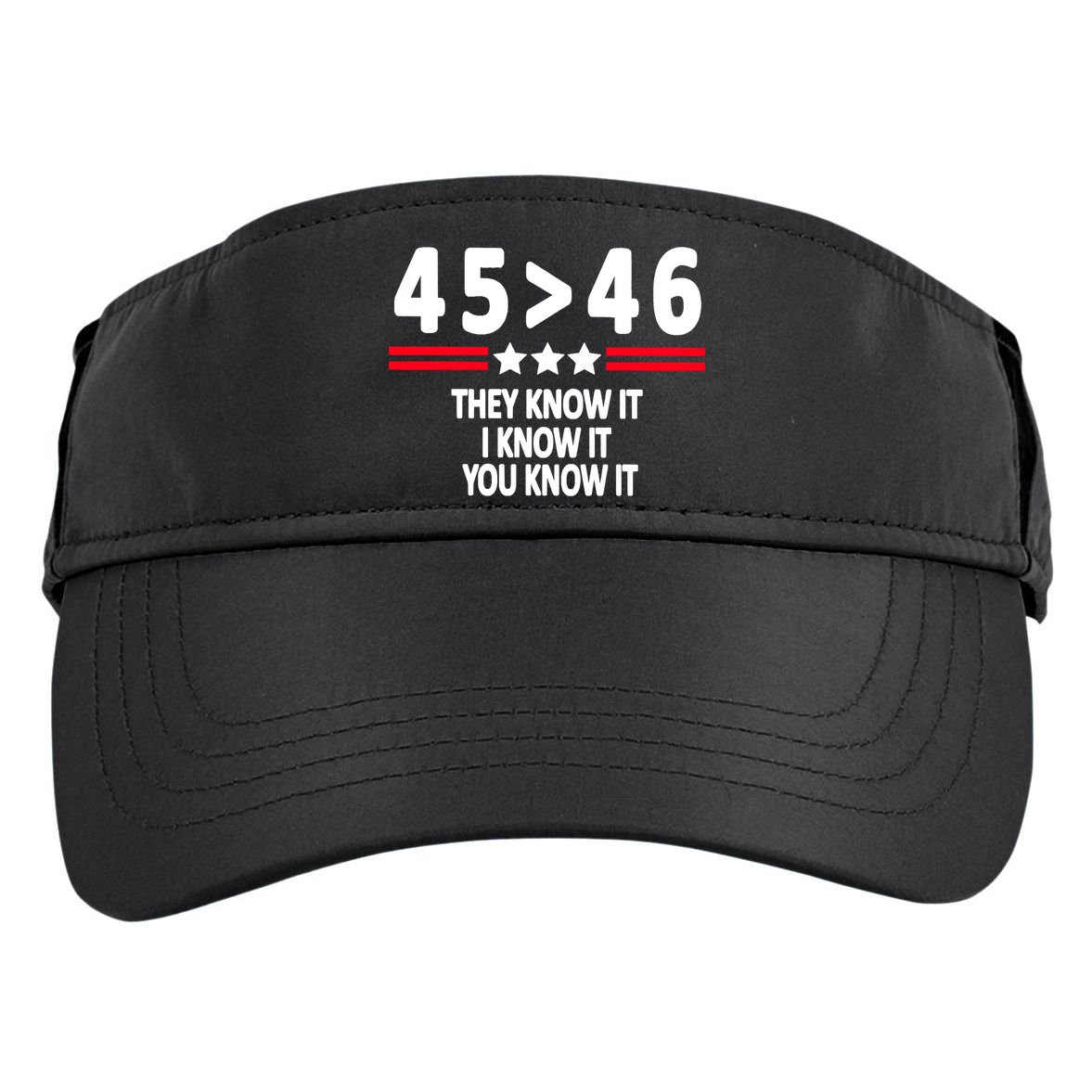 4546 They Know It I Know It You Know It Premium Adult Drive Performance Visor