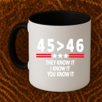 4546 They Know It I Know It You Know It Premium Mug