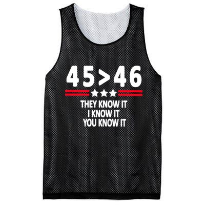 4546 They Know It I Know It You Know It Premium Mesh Reversible Basketball Jersey Tank