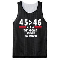 4546 They Know It I Know It You Know It Premium Mesh Reversible Basketball Jersey Tank
