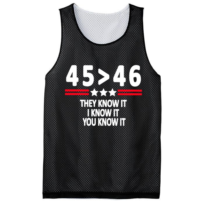 4546 They Know It I Know It You Know It Premium Mesh Reversible Basketball Jersey Tank