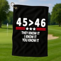 4546 They Know It I Know It You Know It Premium Golf Towel