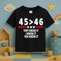 4546 They Know It I Know It You Know It Premium Toddler T-Shirt