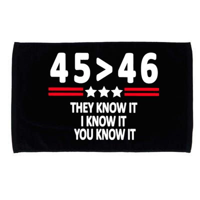 4546 They Know It I Know It You Know It Premium Microfiber Hand Towel