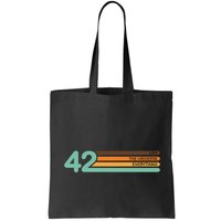 42 The Meaning Of Life Universe Everything Retro Bag