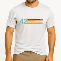 42 The Meaning Of Life Universe Everything Retro Performance Shirt