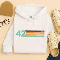 42 The Meaning Of Life Universe Everything Retro Hoodie