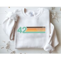 42 The Meaning Of Life Universe Everything Retro Sweatshirt