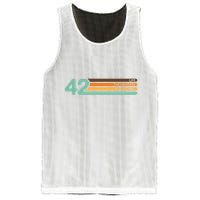 42 The Meaning Of Life Universe Everything Retro Mesh Reversible Basketball Jersey Tank