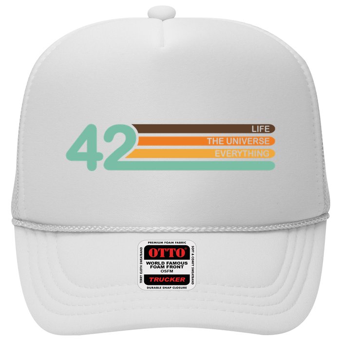 42 The Meaning Of Life Universe Everything Retro Hat