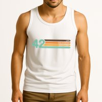 42 The Meaning Of Life Universe Everything Retro Tank Top