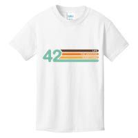 42 The Meaning Of Life Universe Everything Retro Kids T-Shirt