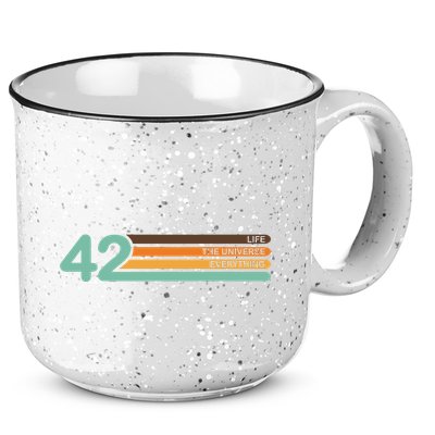 42 The Meaning Of Life 15oz Campfire Ceramic Mug