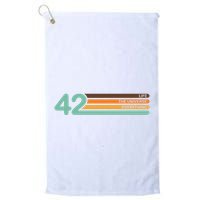 42 The Meaning Of Life Golf Towel