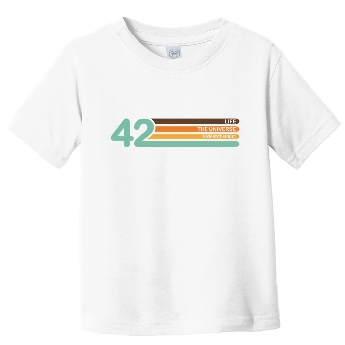 42 The Meaning Of Life Toddler T-Shirt