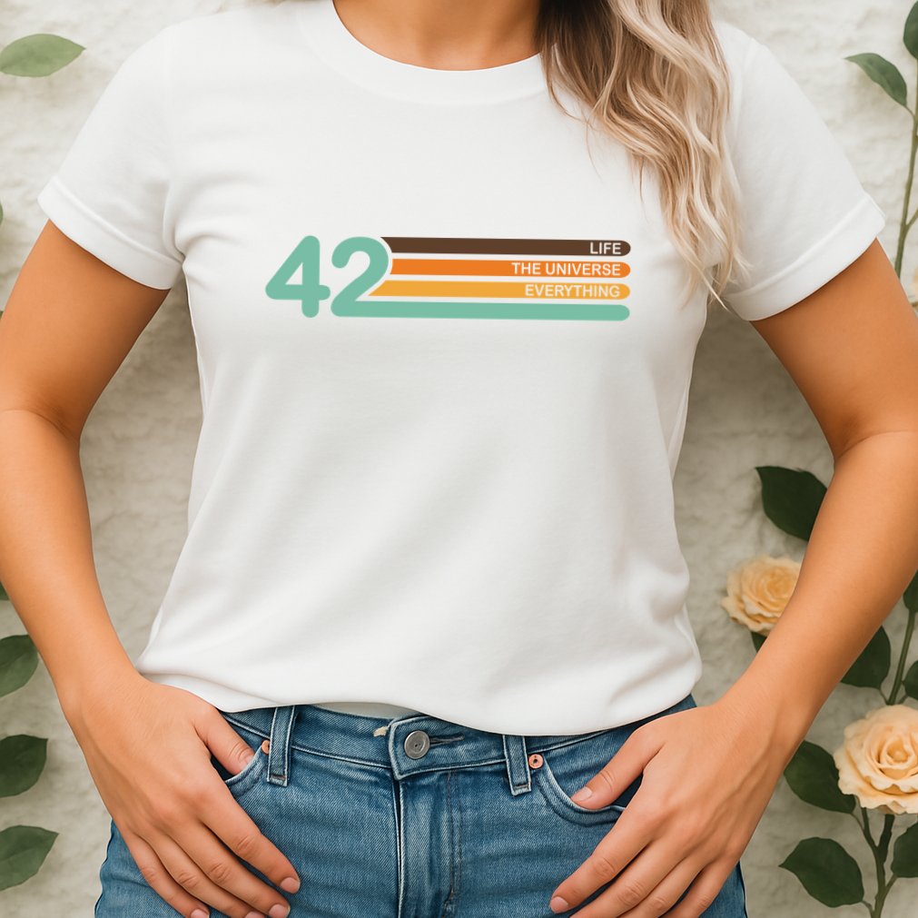 42 The Meaning Of Life Womens T-Shirt