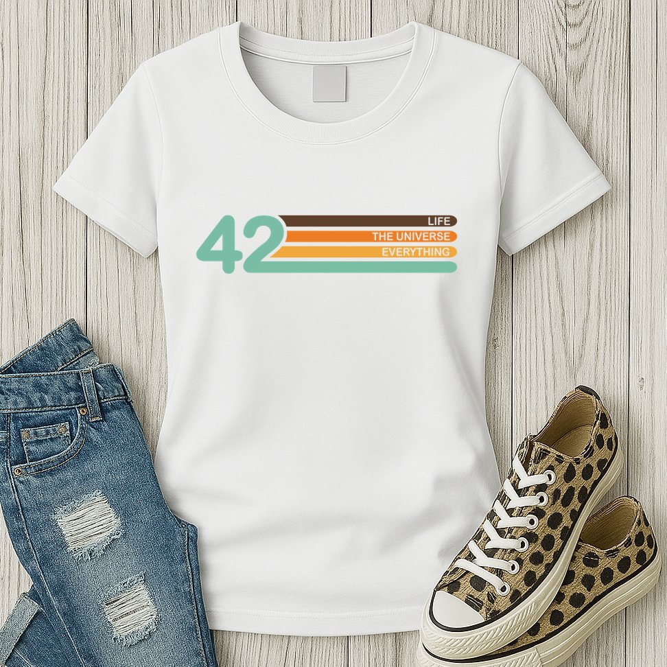 42 The Meaning Of Life Womens T-Shirt