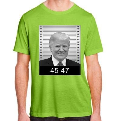 4547 Trump President 45 And 47 Trump Mugshot Adult ChromaSoft Performance T-Shirt