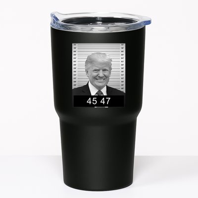 4547 Trump President 45 And 47 Trump Mugshot Tumbler