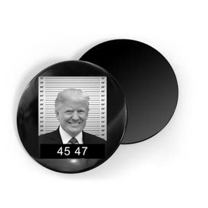 4547 Trump President 45 And 47 Trump Mugshot Magnet