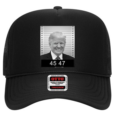 4547 Trump President 45 And 47 Trump Mugshot Trucker Hat