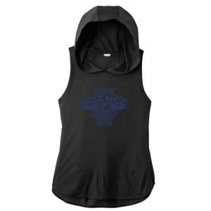 49 Team Science Atom Ladies PosiCharge Tri-Blend Wicking Draft Hoodie Tank