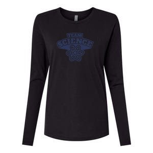 49 Team Science Atom Womens Cotton Relaxed Long Sleeve T-Shirt