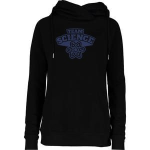 49 Team Science Atom Womens Funnel Neck Pullover Hood