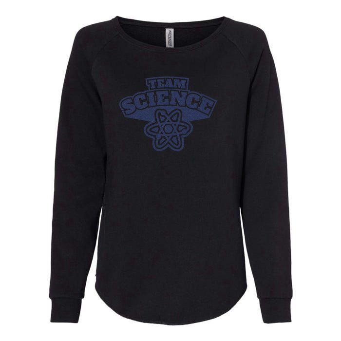 49 Team Science Atom Womens California Wash Sweatshirt