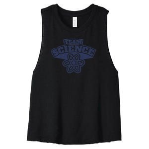 49 Team Science Atom Women's Racerback Cropped Tank