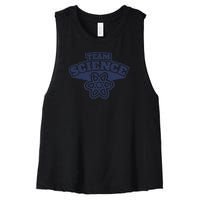 49 Team Science Atom Women's Racerback Cropped Tank