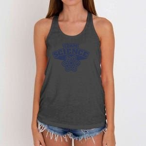 49 Team Science Atom Women's Knotted Racerback Tank