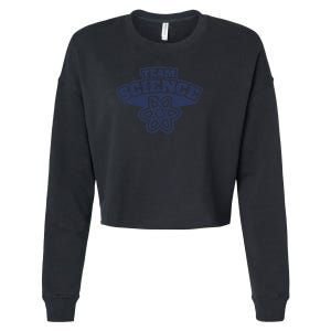 49 Team Science Atom Cropped Pullover Crew