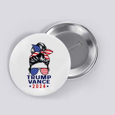 47 Trump Vance 2024 Vp America Election Women Girl Button