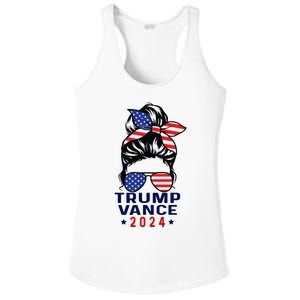 47 Trump Vance 2024 Vp America Election Women Girl Ladies PosiCharge Competitor Racerback Tank