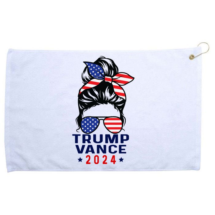 47 Trump Vance 2024 Vp America Election Women Girl Grommeted Golf Towel