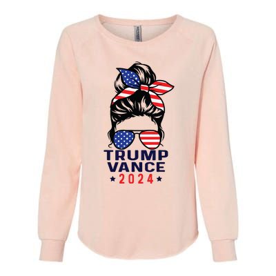 47 Trump Vance 2024 Vp America Election Women Girl Womens California Wash Sweatshirt