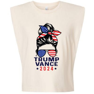 47 Trump Vance 2024 Vp America Election Women Girl Garment-Dyed Women's Muscle Tee