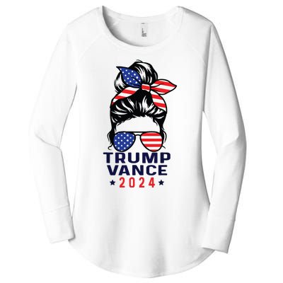 47 Trump Vance 2024 Vp America Election Women Girl Women's Perfect Tri Tunic Long Sleeve Shirt