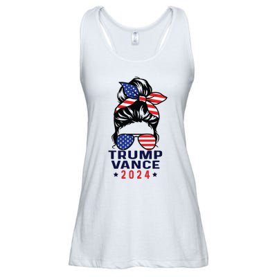 47 Trump Vance 2024 Vp America Election Women Girl Ladies Essential Flowy Tank