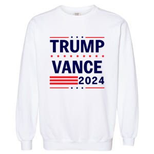 47 Trump Vance 2024 Vice President America Election Vote Garment-Dyed Sweatshirt