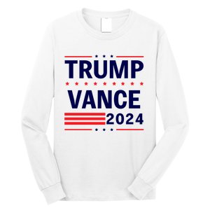 47 Trump Vance 2024 Vice President America Election Vote Long Sleeve Shirt