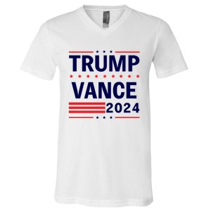 47 Trump Vance 2024 Vice President America Election Vote V-Neck T-Shirt