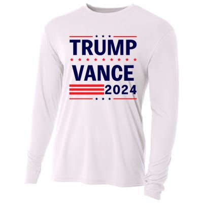 47 Trump Vance 2024 Vice President America Election Vote Cooling Performance Long Sleeve Crew